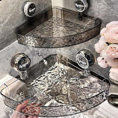 Easy Mount Wall Shelf - Adhesive Suction Cup Storage Organizer