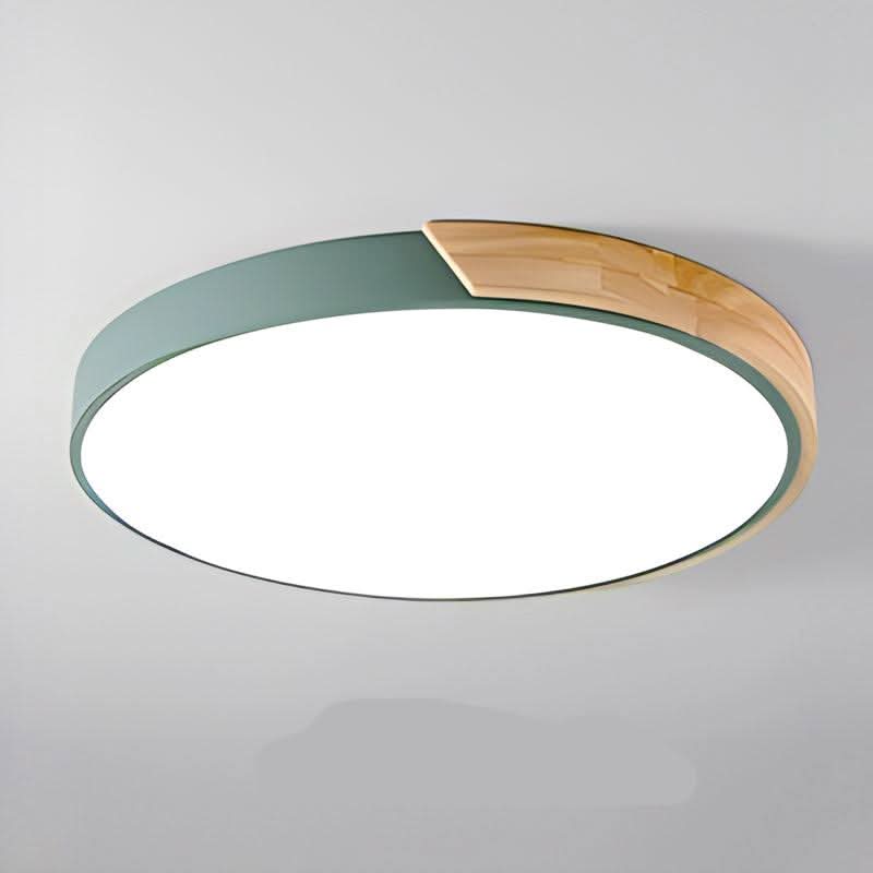 Scandinavian Wooden LED Ceiling Lamp