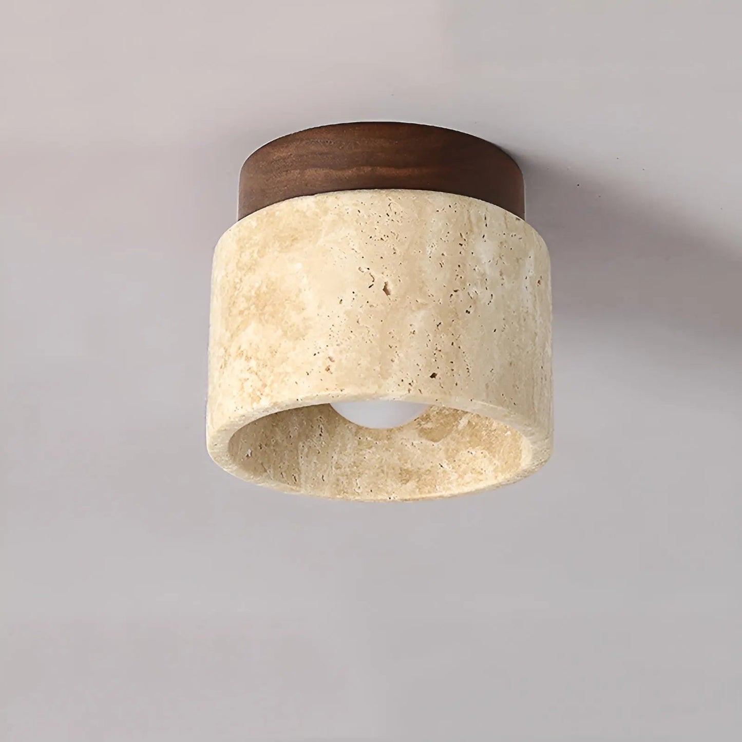 Natural Wood LED Table Lamp