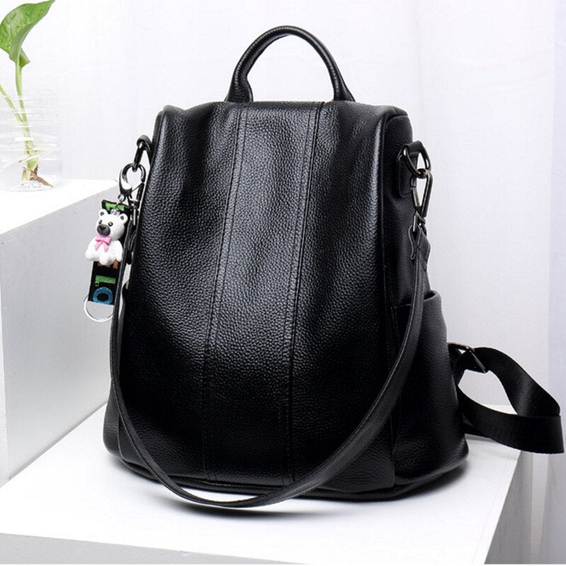 Authentic High Quality Leather Backpack