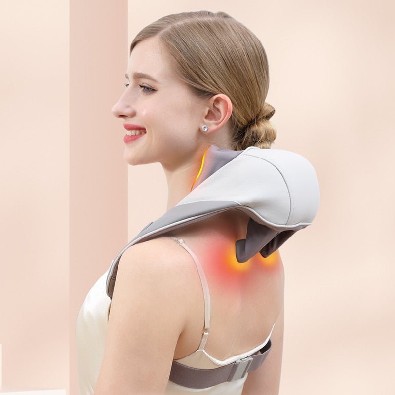 Heated Neck and Back Pain Relief Wrap