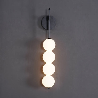 Round Glass Indoor Wall Light