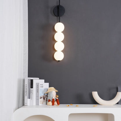 Round Glass Indoor Wall Light