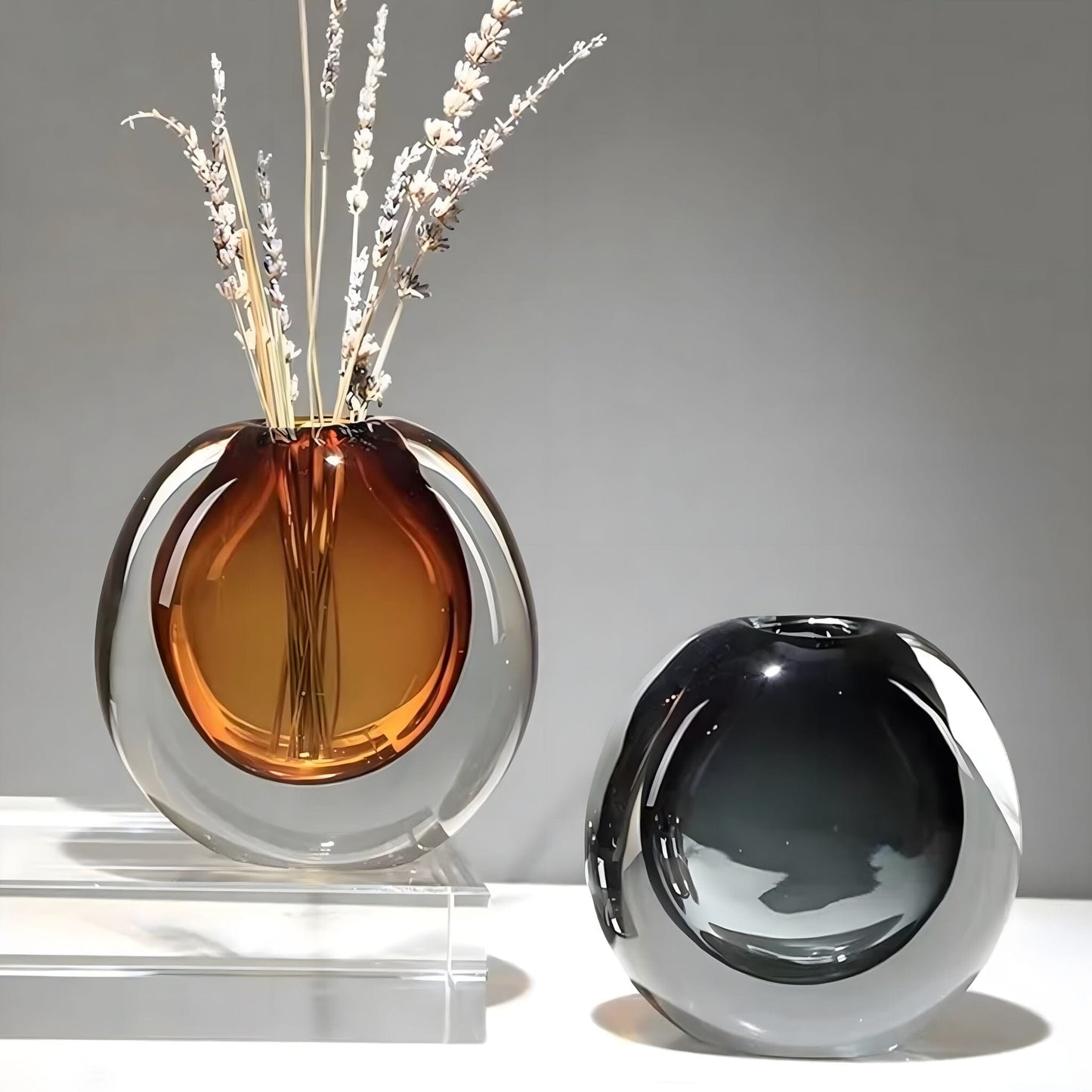 Beautiful Gemstone Decor Vase