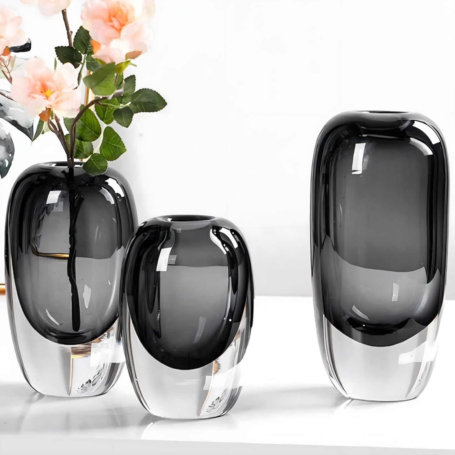Beautiful Gemstone Decor Vase