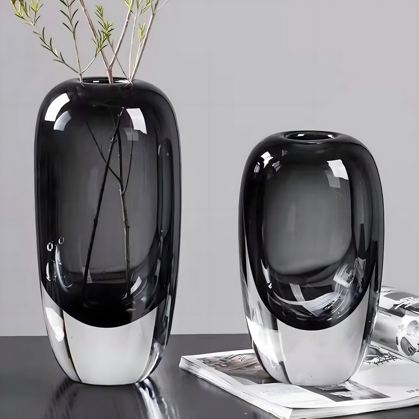 Beautiful Gemstone Decor Vase