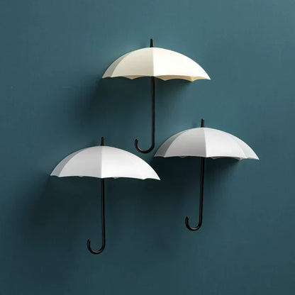 Easy Install Umbrella Hook with Key Holder - Luxicro