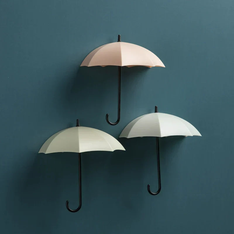 Easy Install Umbrella Hook with Key Holder