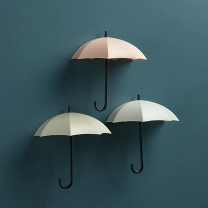 Easy Install Umbrella Hook with Key Holder