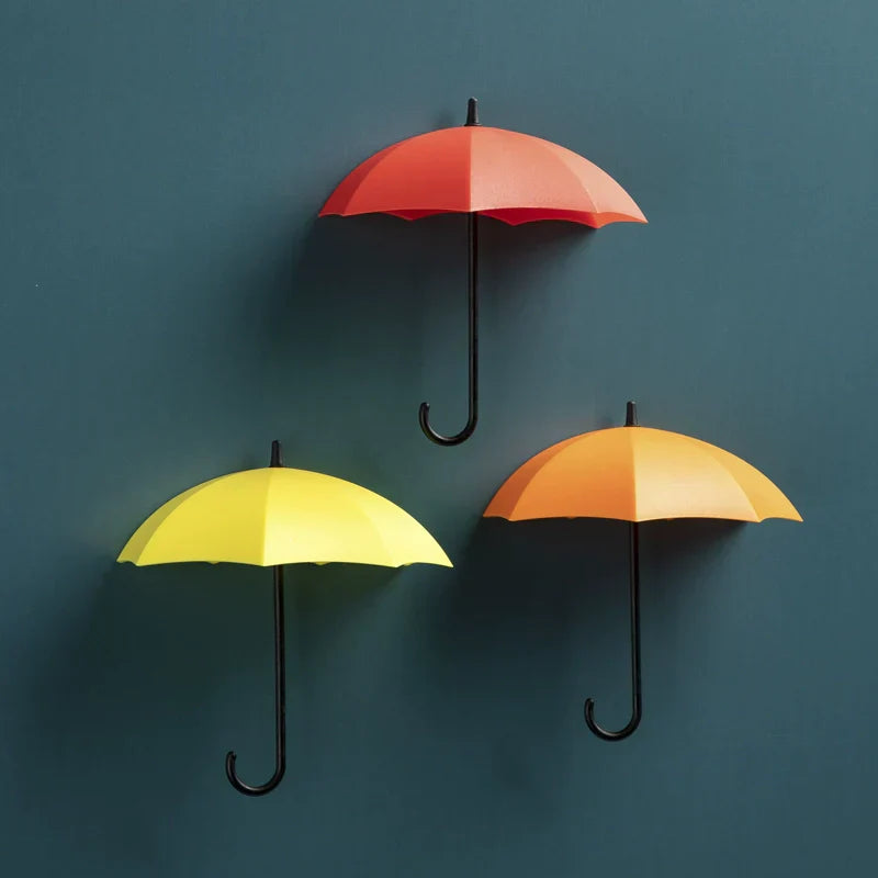 Easy Install Umbrella Hook with Key Holder