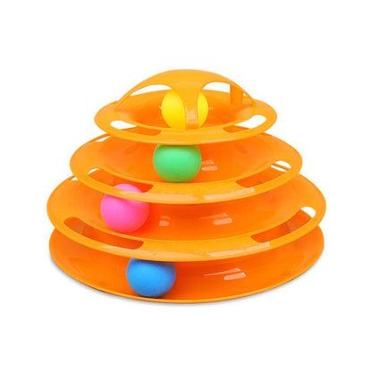 Fun Fast Cat Ball Toy