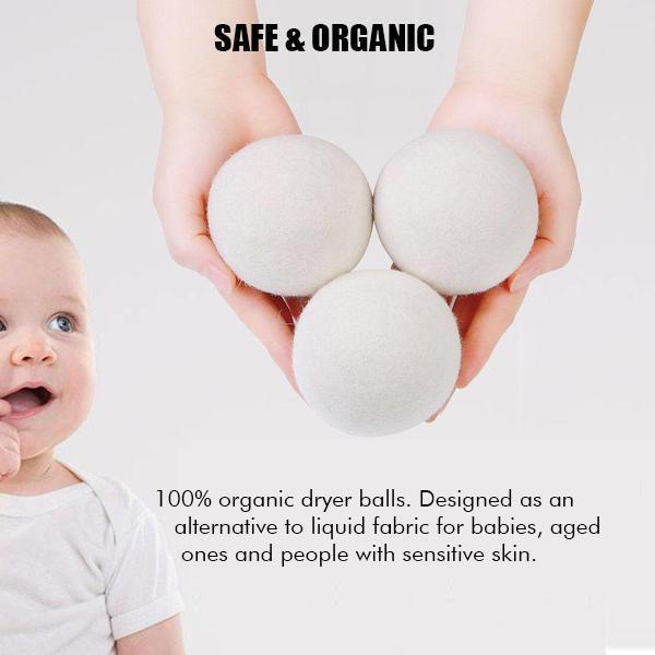 Natural Laundry Dryer Sheet Alternative Balls