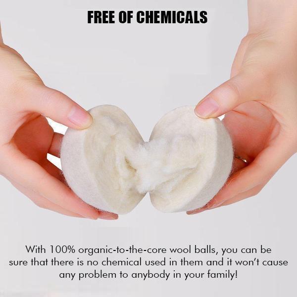 Natural Laundry Dryer Sheet Alternative Balls