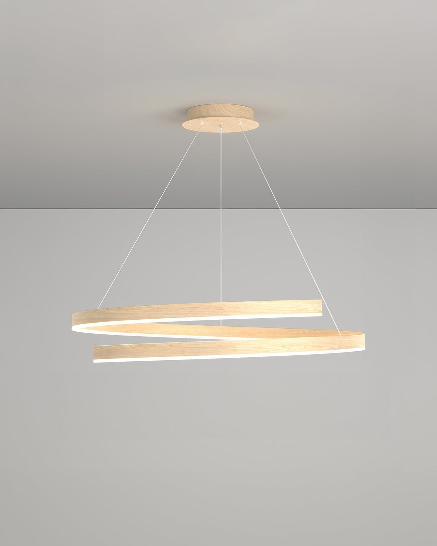 Luxury Wooden Chandelier With Adjustable Arms