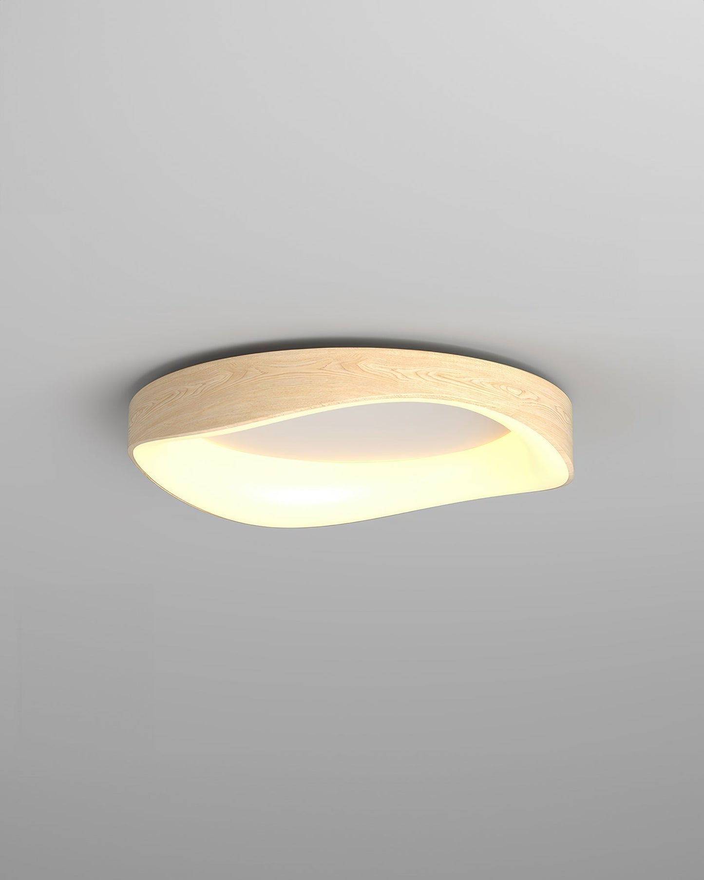 Rustic Wooden LED Ceiling Lamp For Home