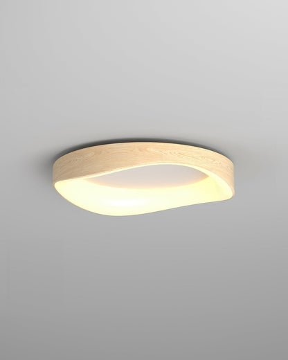 Rustic Wooden LED Ceiling Lamp For Home