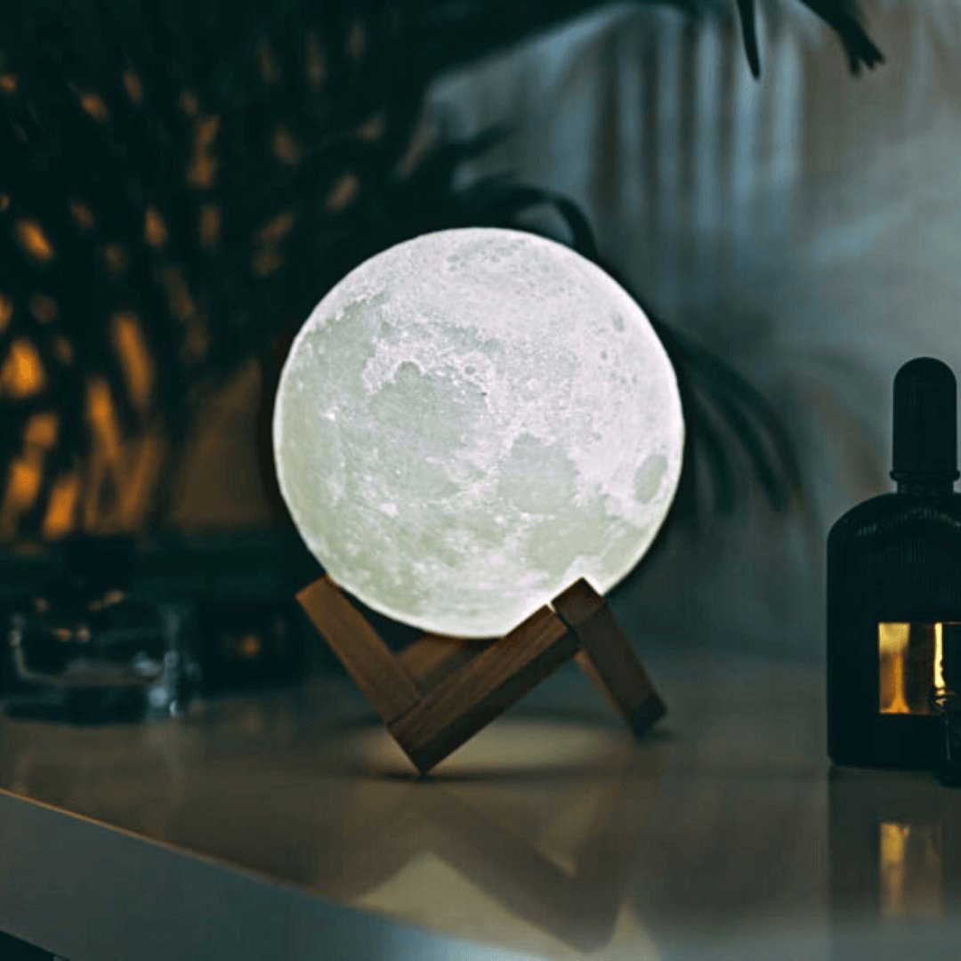 Bright LED Moon Table Light with Remote Control