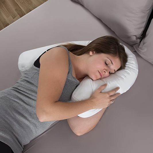 Contour Memory Foam Side Sleeper Pillow - Luxicro