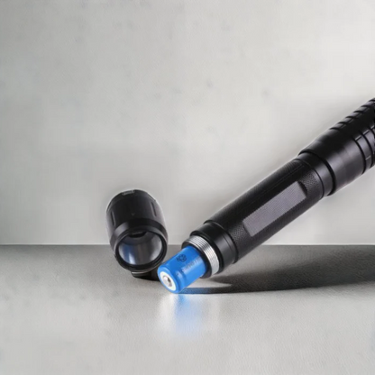Compact Tactical LED Flashlight Blue