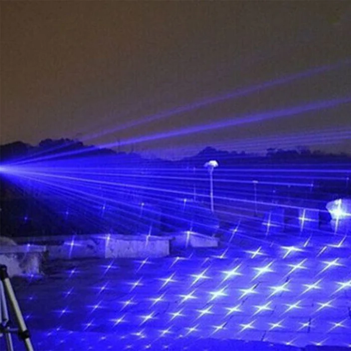 Compact Tactical LED Flashlight Blue