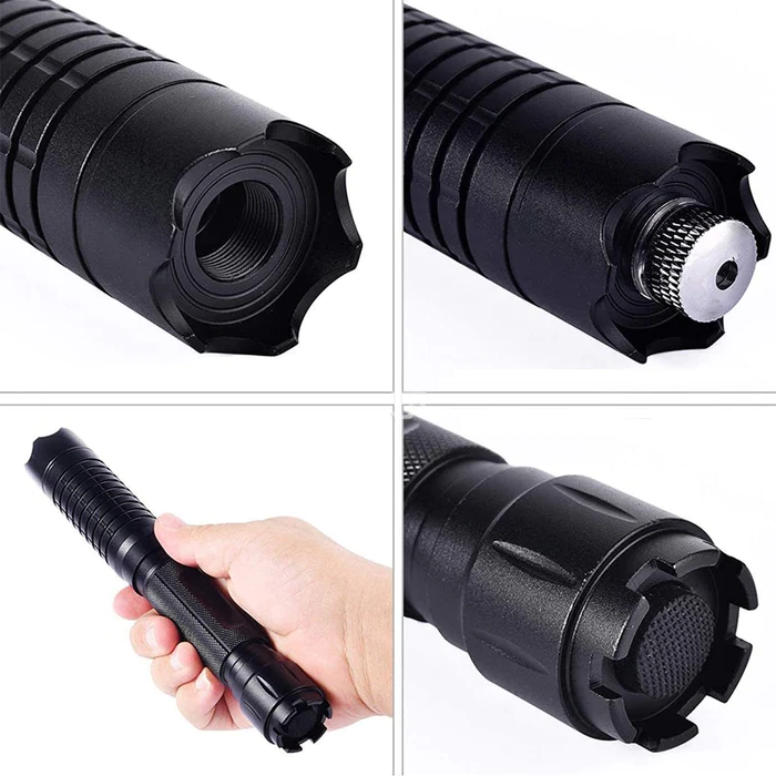 Compact Tactical LED Flashlight Blue
