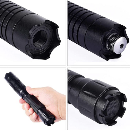 Compact Tactical LED Flashlight Blue