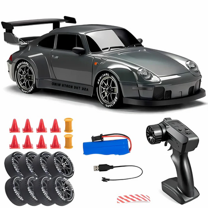 Classic Offroad RC Vehicle with Bright LED Lights - Luxicro