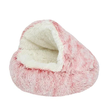 Cozy Pet Hideaway Bed for Dogs and Cats