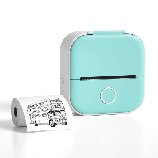 Compact Wireless Photo Label Printer - Luxicro