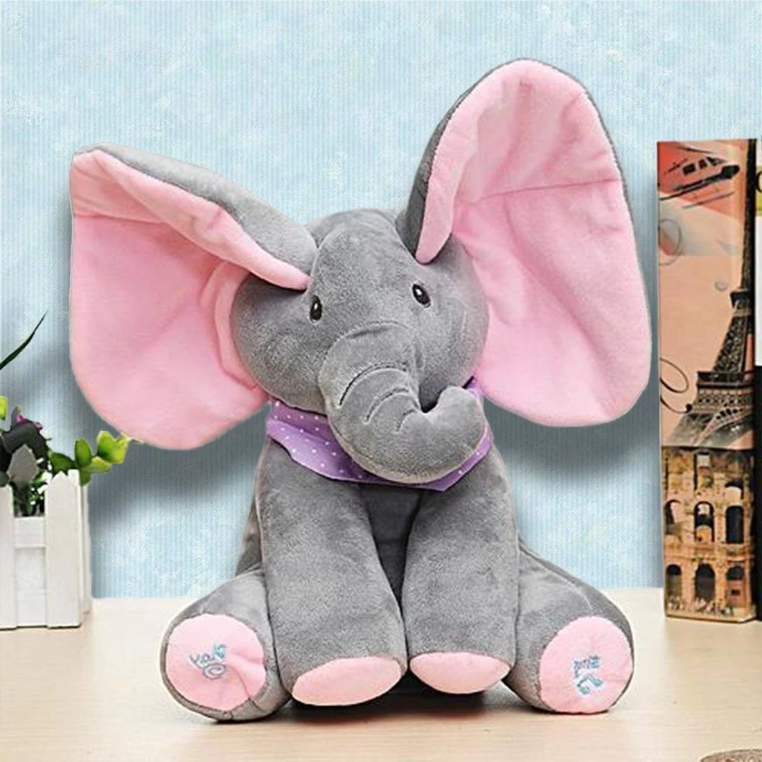 Cute Elephant Soft Toy - Luxicro