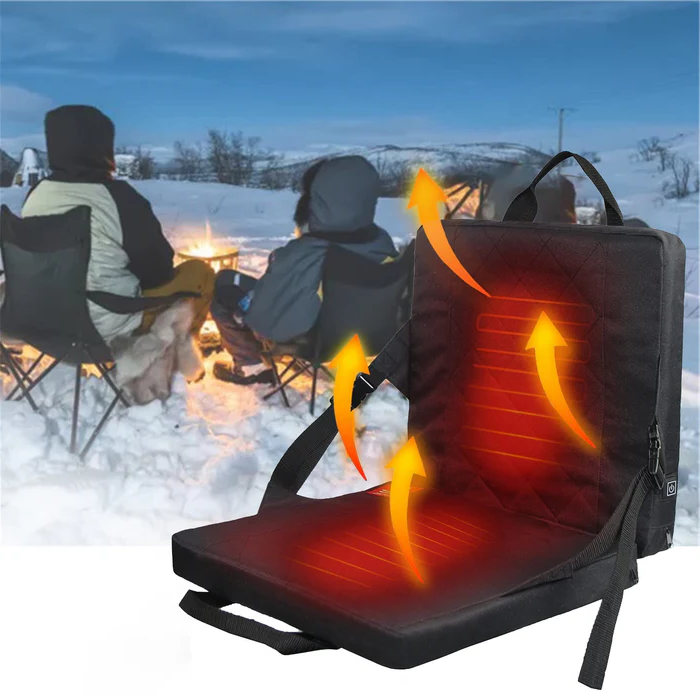 Warm Ergonomic Heated Car Seat Cushion with 3 Settings - Luxicro