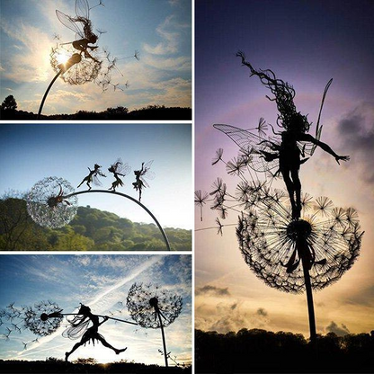 Whimsical Fairy Garden Ornament - Luxicro