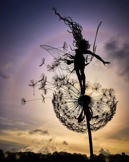 Whimsical Fairy Garden Ornament