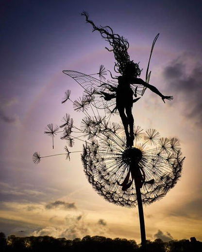Whimsical Fairy Garden Ornament