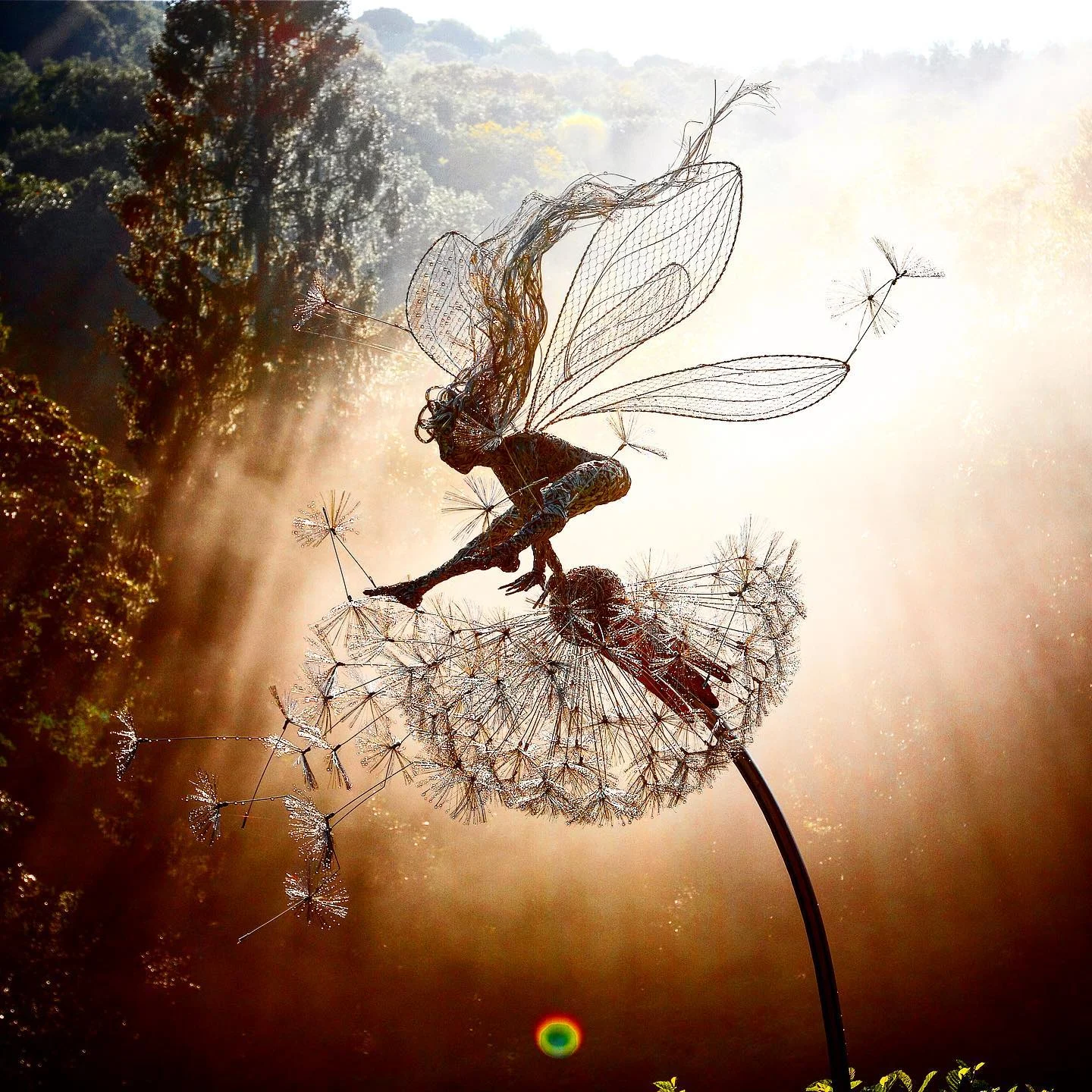 Whimsical Fairy Garden Ornament