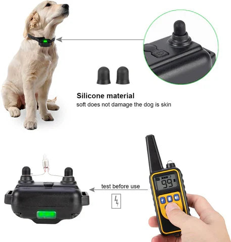 Durable Wireless Pet Training Collar with Remote