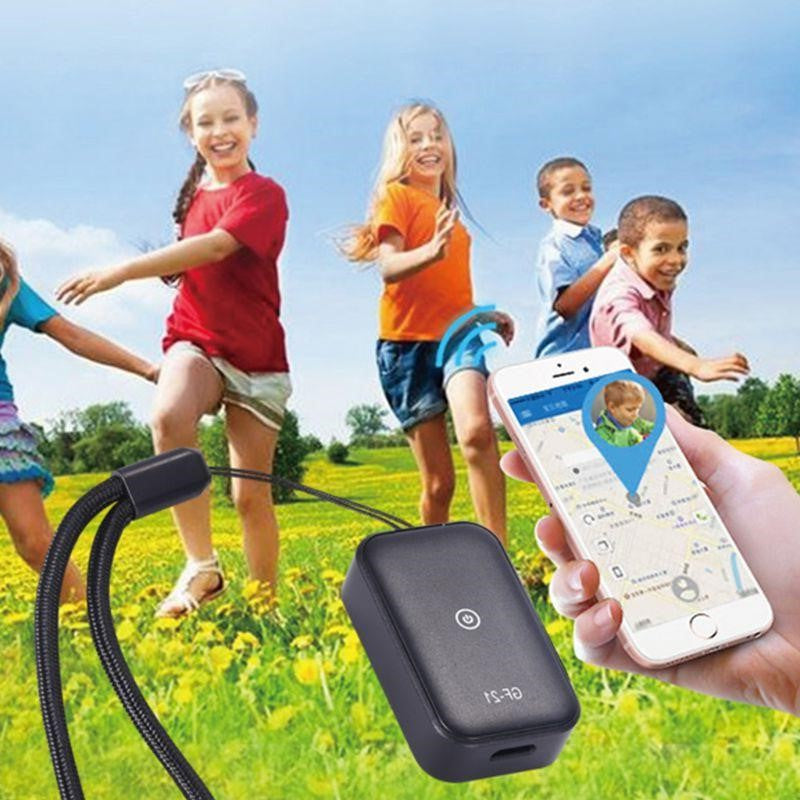 Compact GPS Locator with Live Tracking and Voice Recording - Luxicro