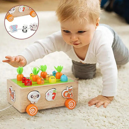 Fun Wooden Children's Learning Table - Luxicro