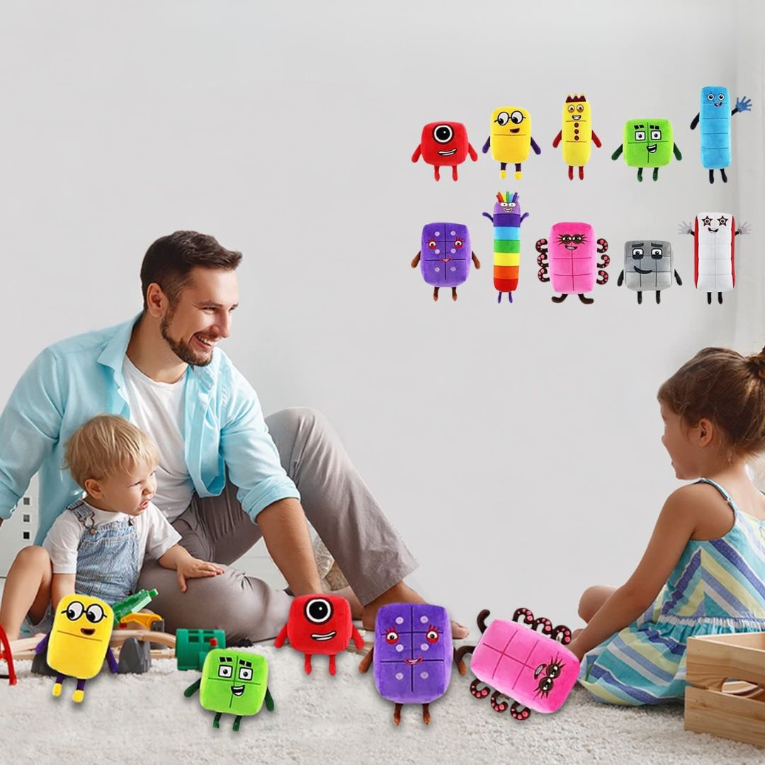 Educational Soft Number Toys