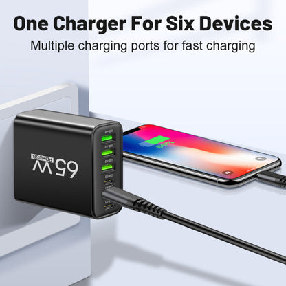 Fast 6 Port USB Charger for Home and Travel Use