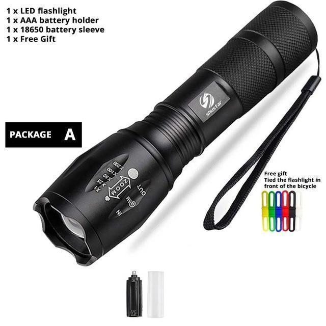 Bright High-Power LED Flashlight