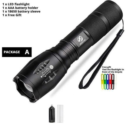 Bright High-Power LED Flashlight