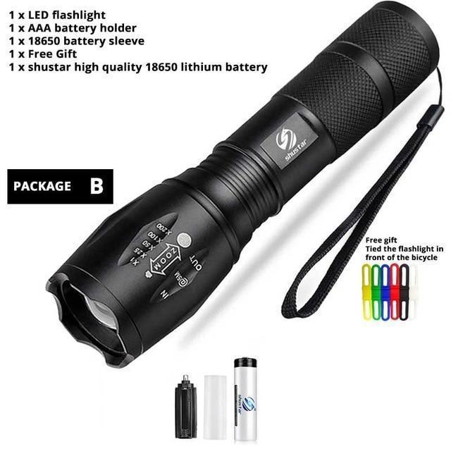 Bright High-Power LED Flashlight