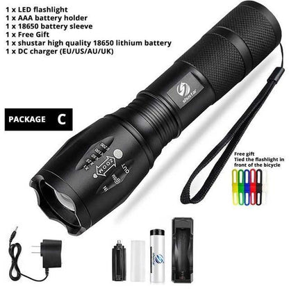 Bright High-Power LED Flashlight