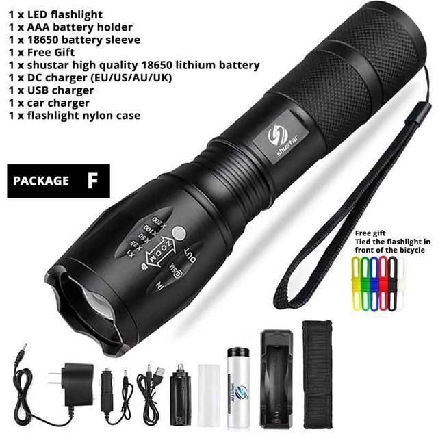 Bright High-Power LED Flashlight