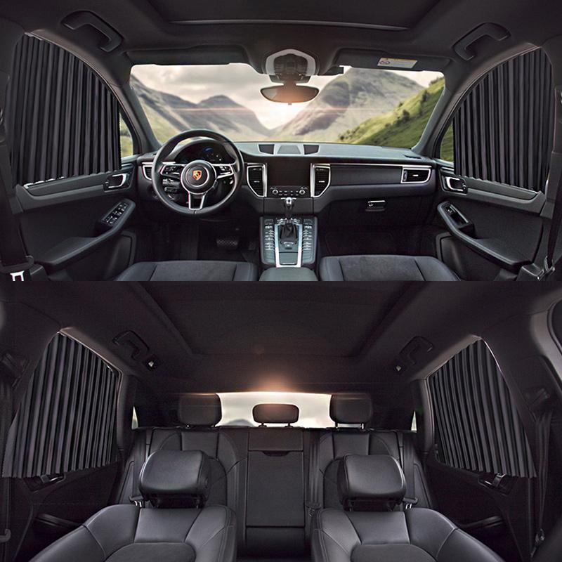 Car Window Sun Shield Curtain Blocker