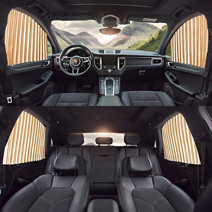 Car Window Sun Shield Curtain Blocker