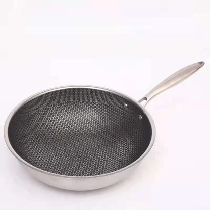 Large Heavy Duty Nonstick Stainless Steel Skillet