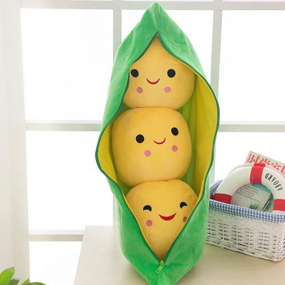 Big Soft Pea Plush Toy