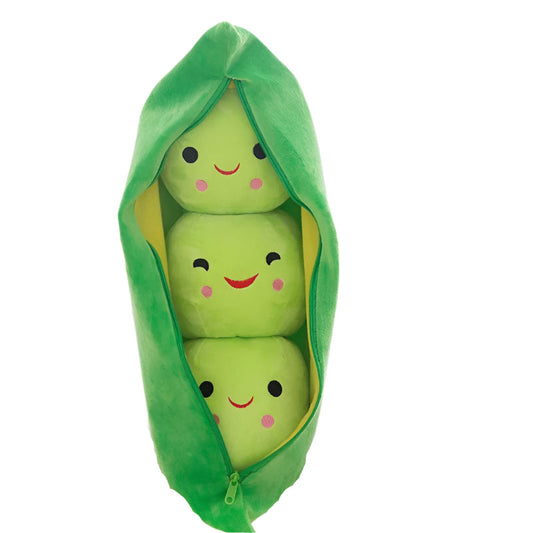 Big Soft Pea Plush Toy - Luxicro